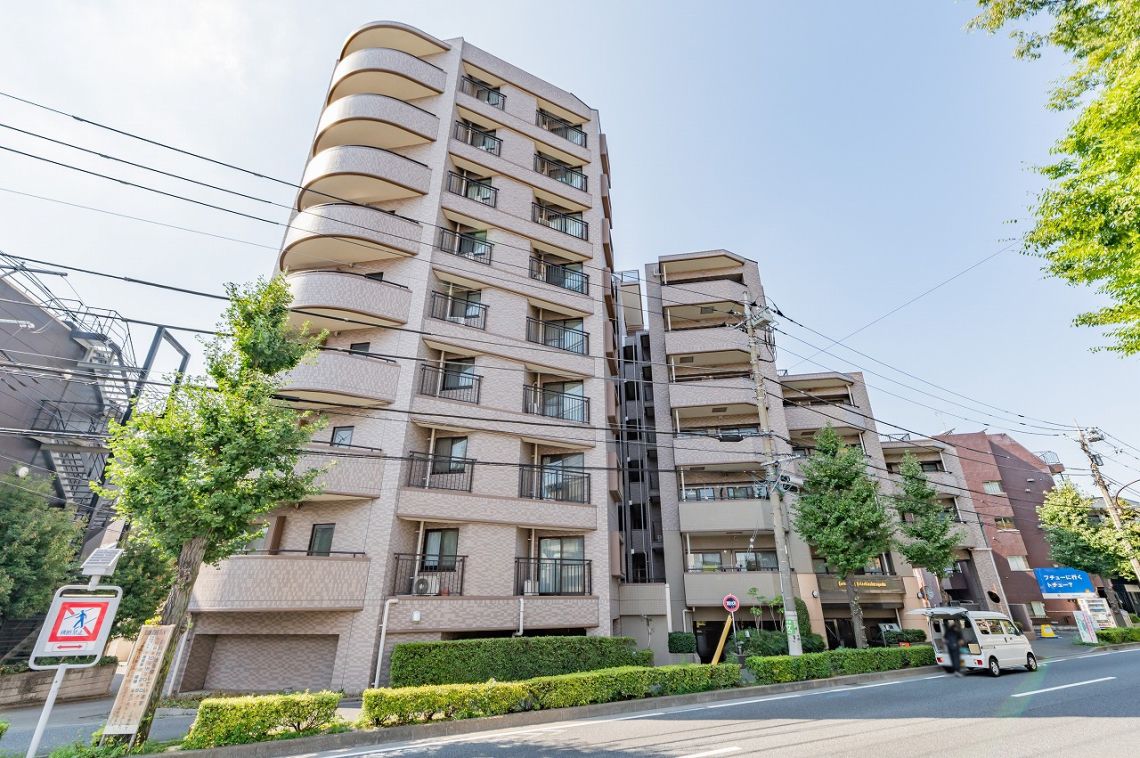 ライオンズシティ聖蹟桜ヶ丘現地外観写真
