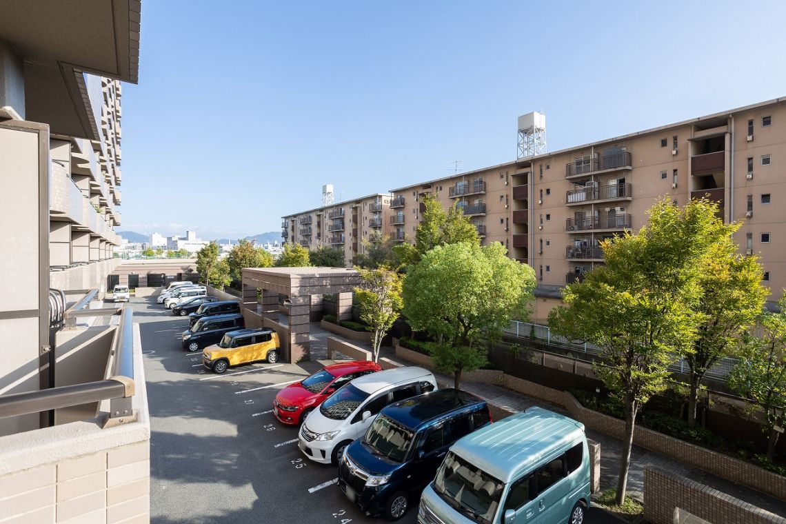 サーパス南千田橋バルコニー