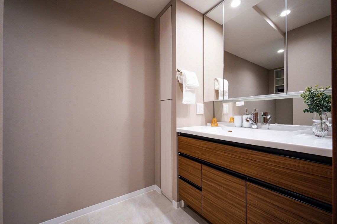 プラウドタワー北浜洗面台・洗面所