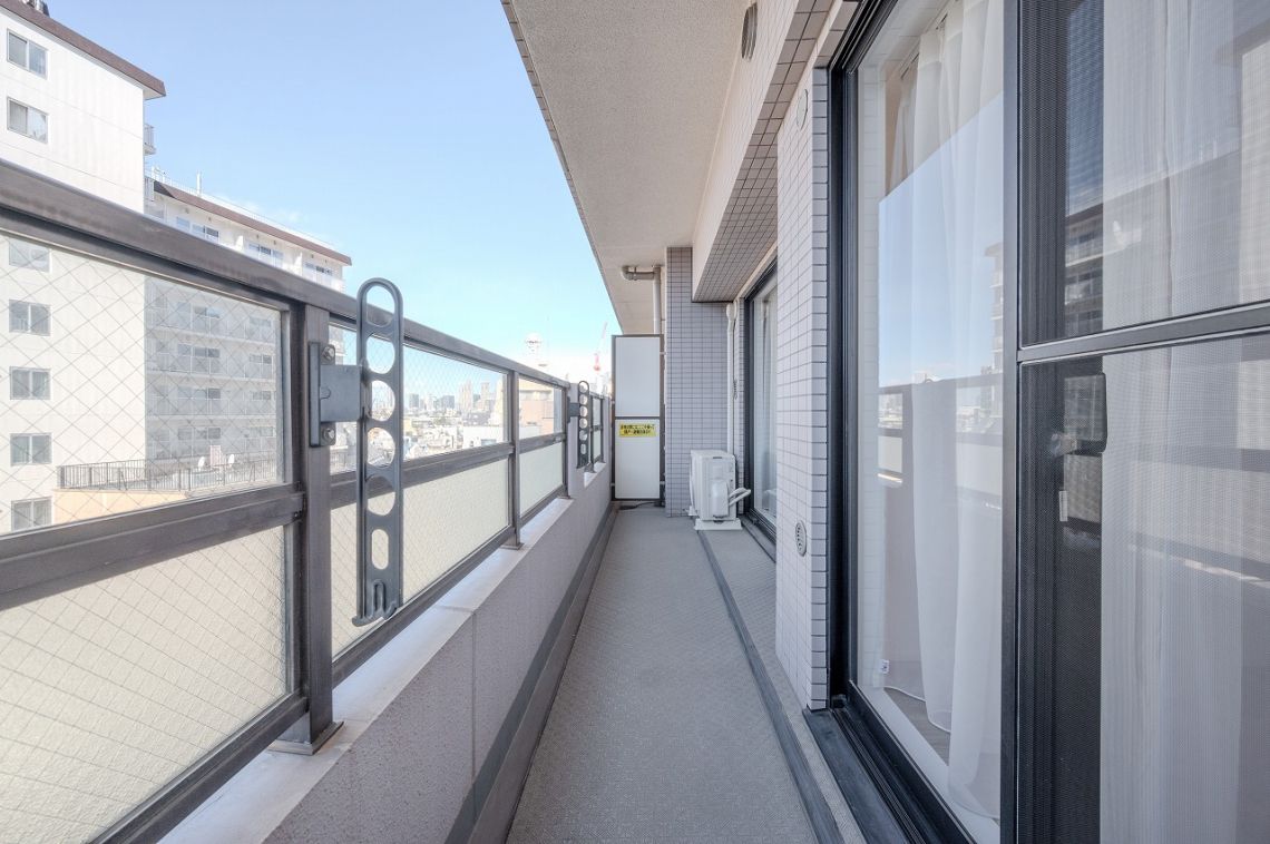 ライオンズマンション渋谷道玄坂バルコニー