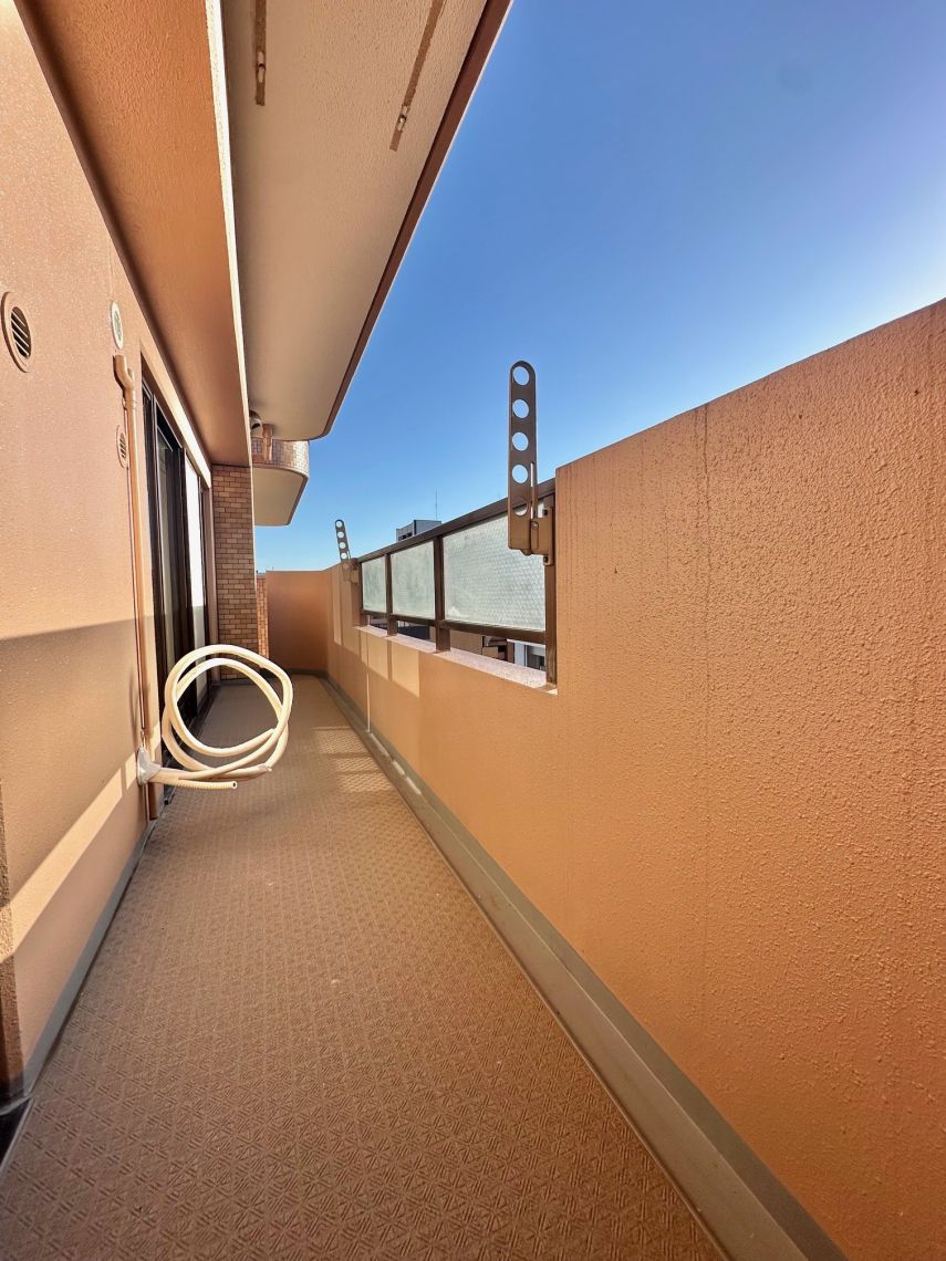 ライオンズマンション立町バルコニー