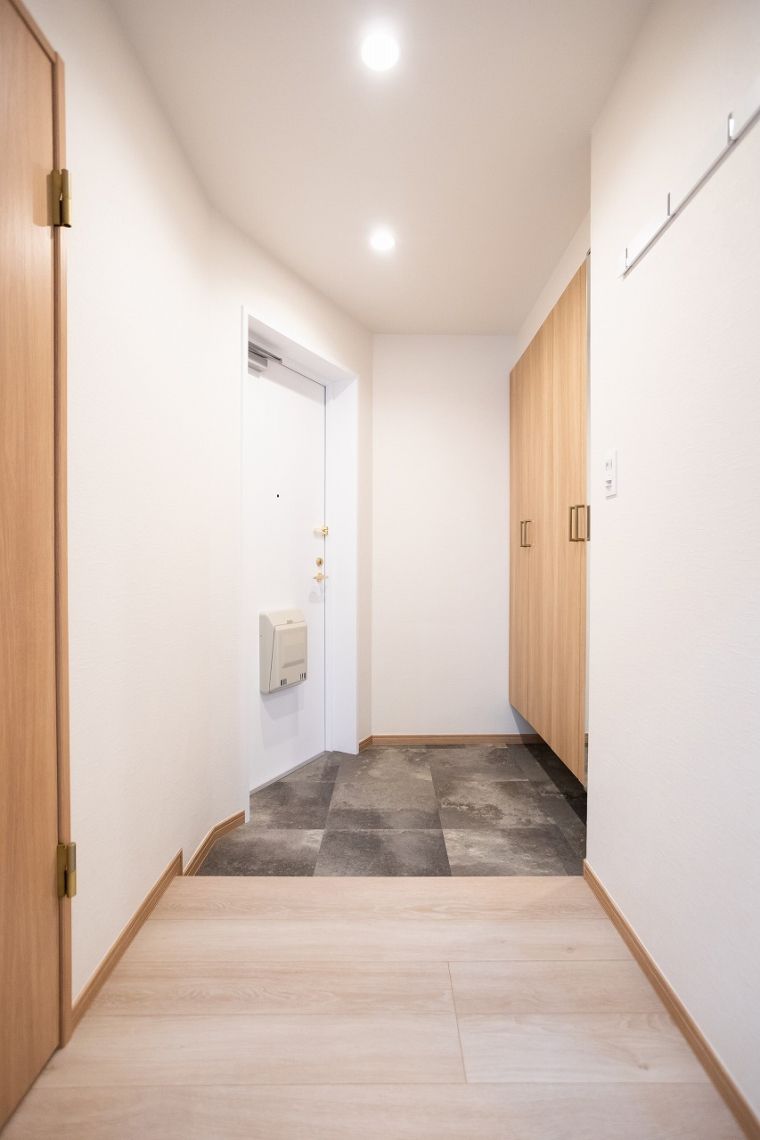 十日市パーク・ホームズ玄関