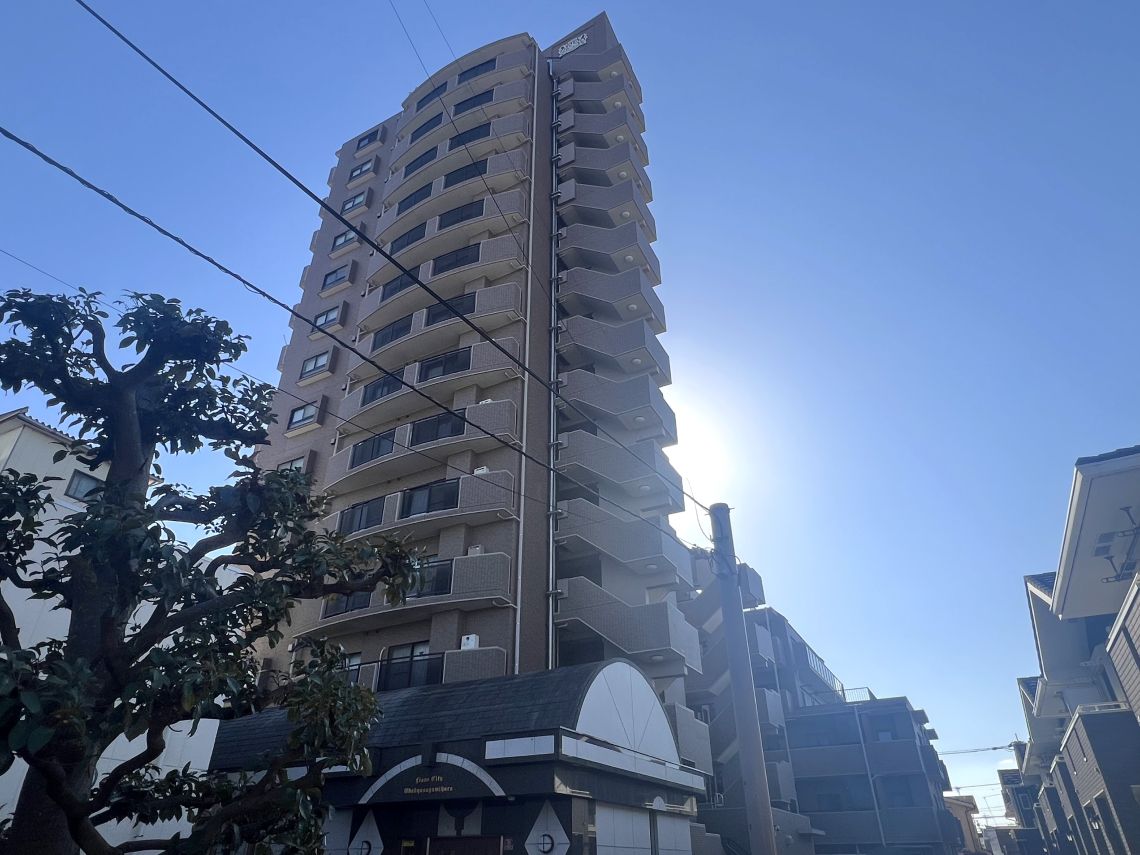 ライオンズシティ小田急相模原現地外観写真