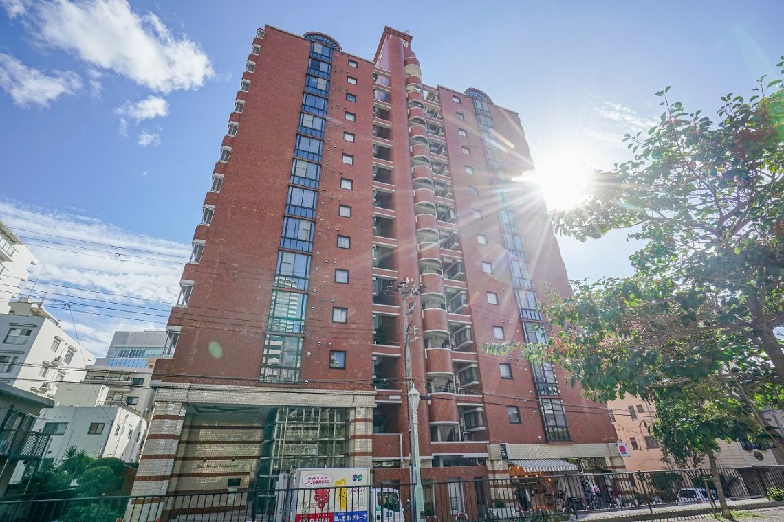 ライオンズマンション灘南現地外観写真