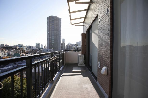 ウィスティリアコート代官山バルコニー