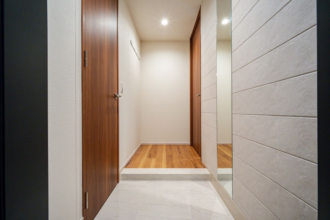 プラウドタワー北浜玄関