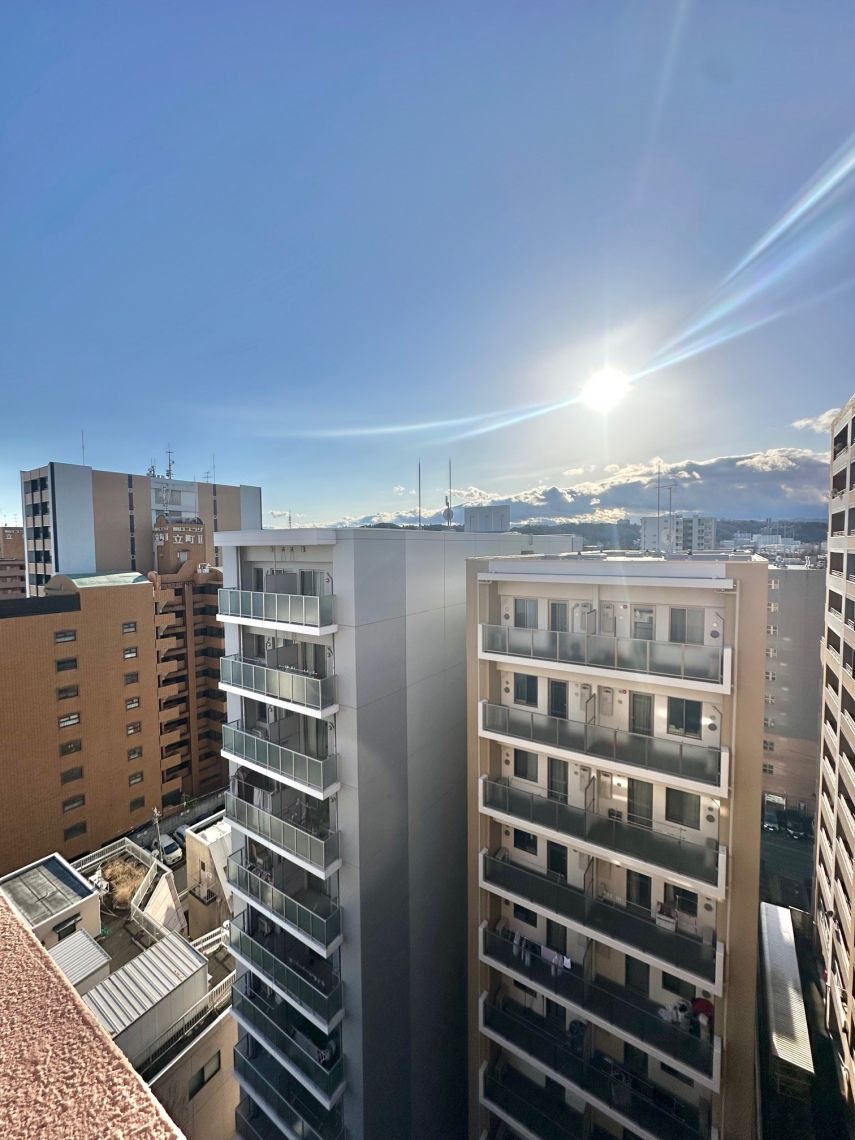 ライオンズマンション立町バルコニー