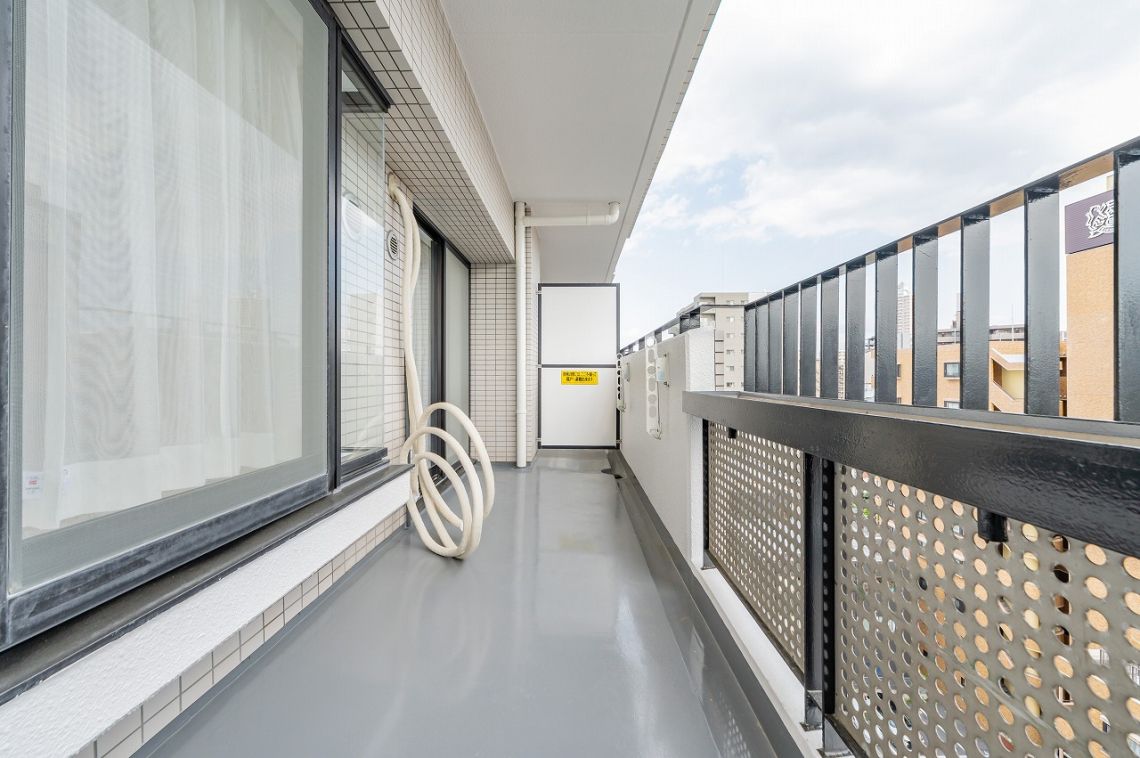 川口幸町パーク・ホームズバルコニー