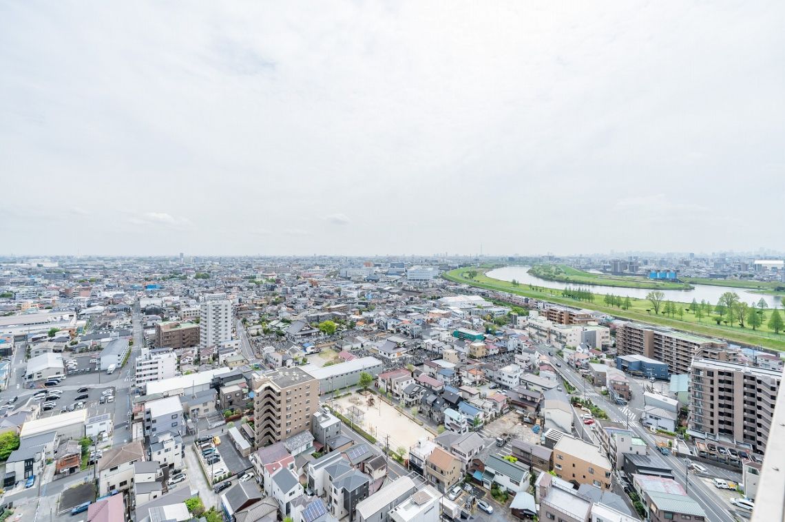 エルザタワー３２バルコニー