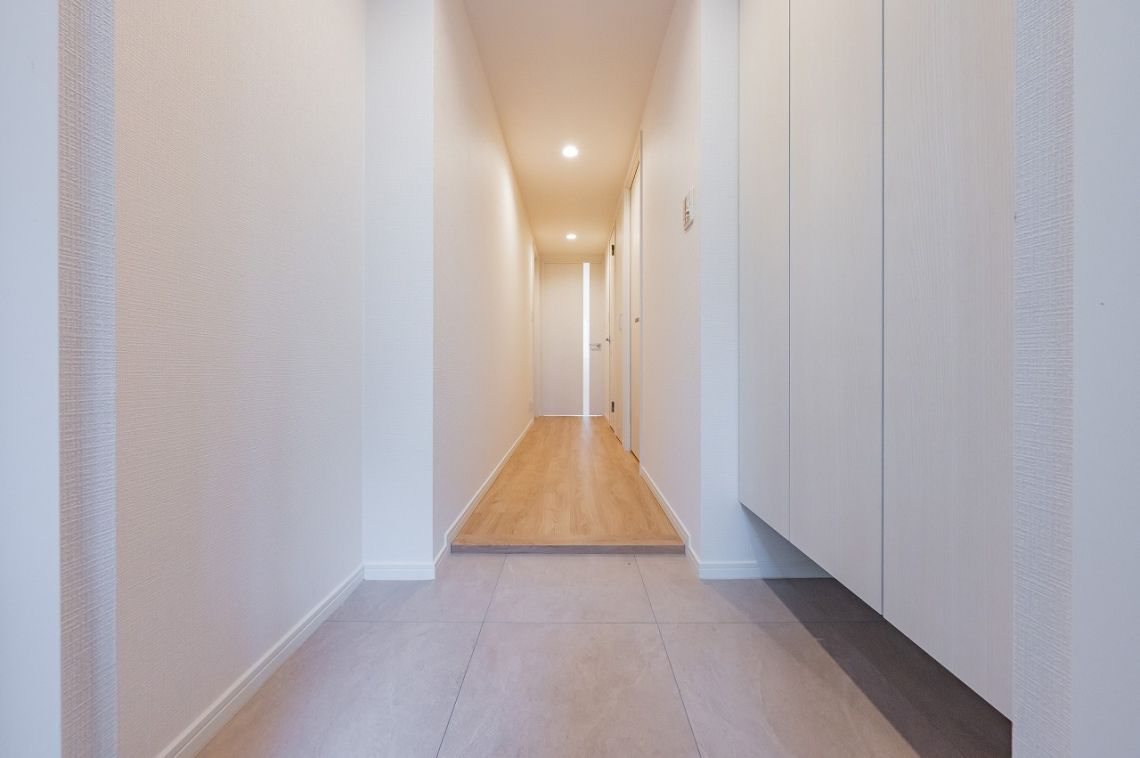 落合南長崎パークハウス玄関