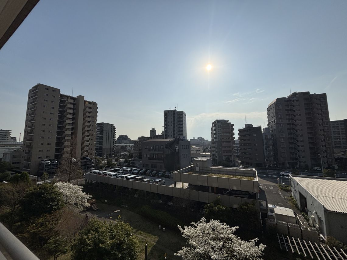 ラフィーネハイツバルコニー