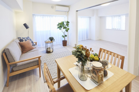 スカイツリーが見える部屋